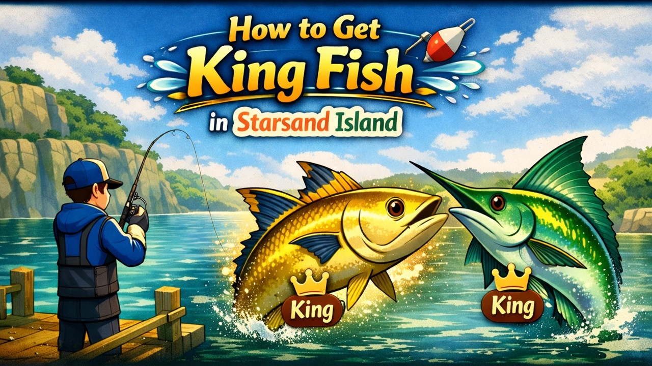 How to Get Kingfish in Starsand Island (Step by Step)