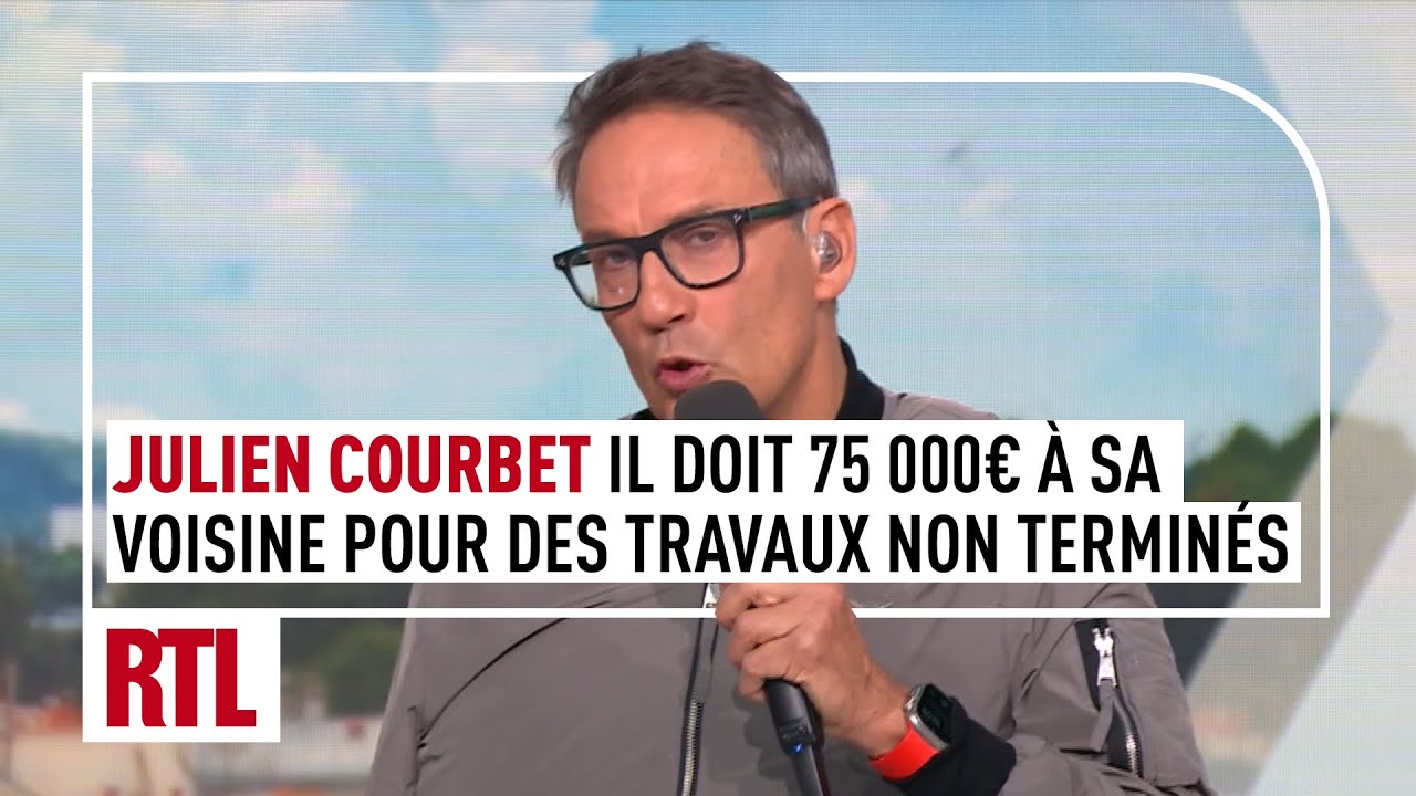 Julien Courbet : il doit 75 000€ à sa voisine pour des travaux non terminés