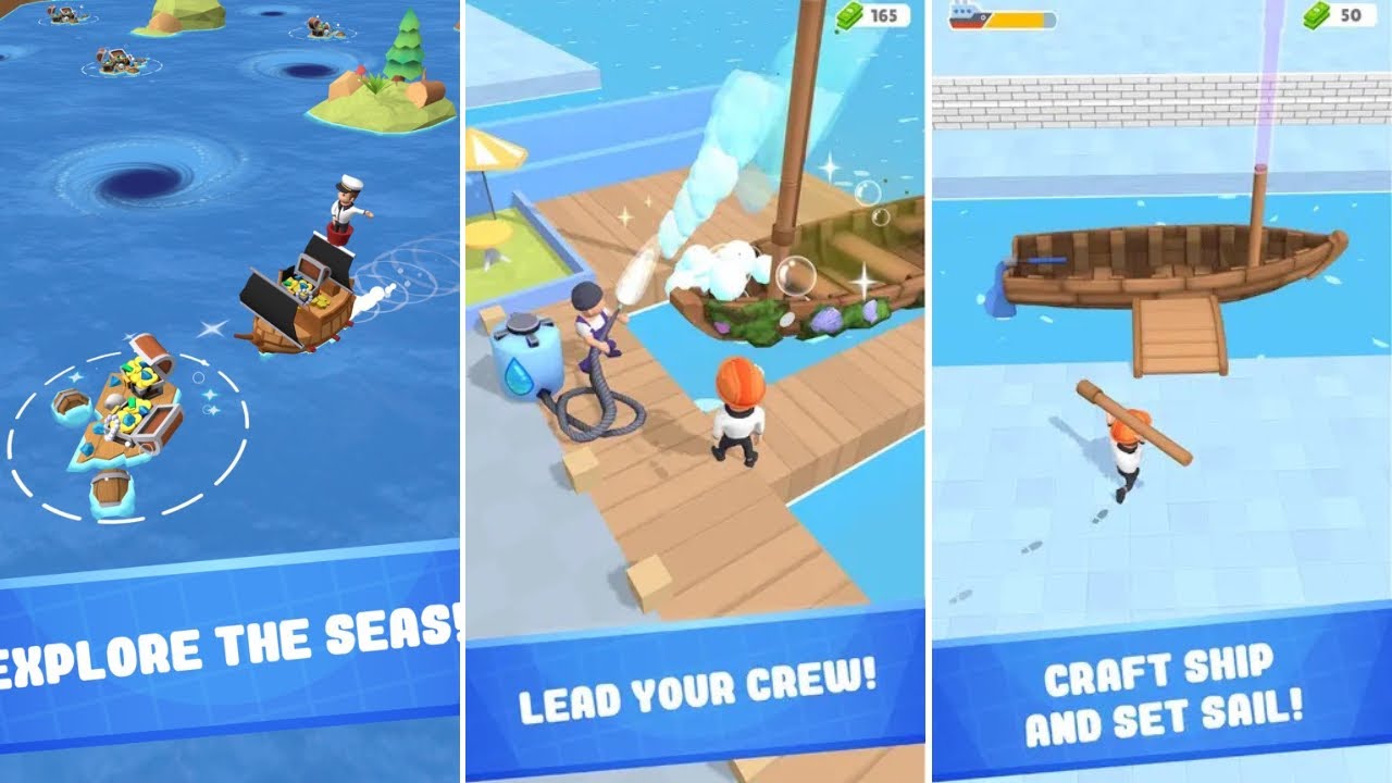 ⛴️ Ship Craft - Build and Sail | Gameplay Walkthrough (iOS, Android)