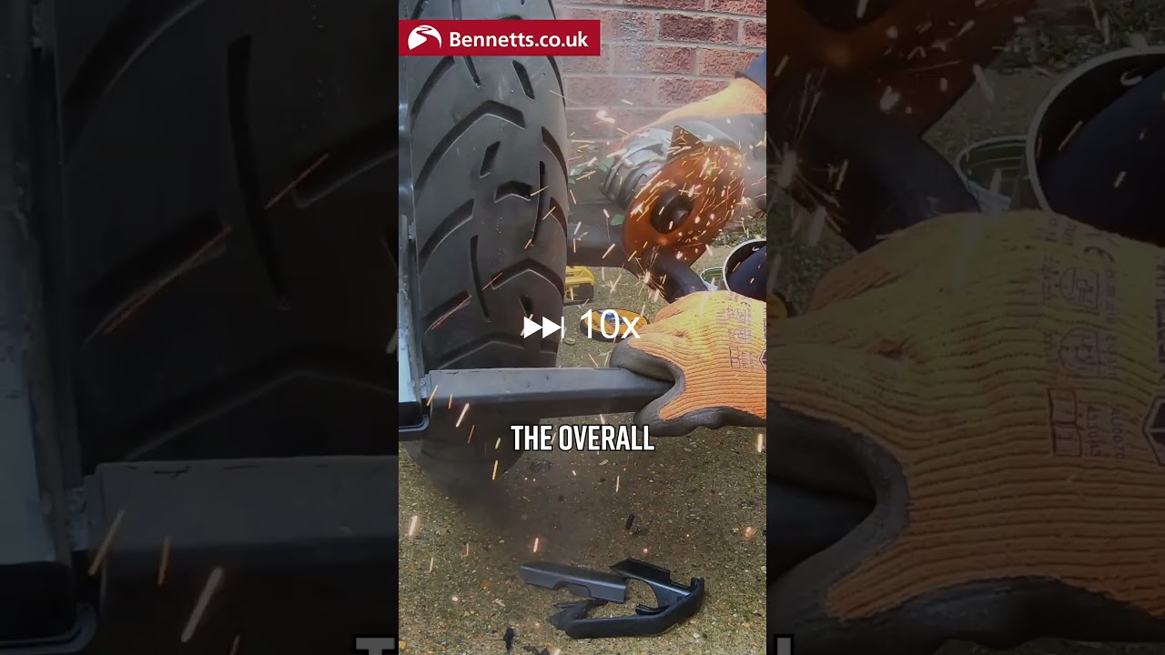 Watch as John Milbank from @bennettsbikesocial pushes the new DX1000 bike lock to its limits 💪🔒
