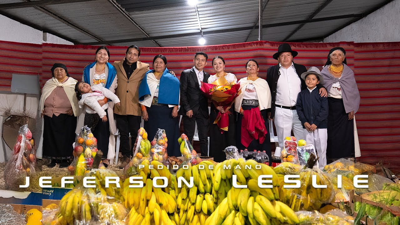 PEDIDO DE MANO | JEFERSON & LESLIE | OTAVALO - PEGUCHE #entusmejoresmomentos