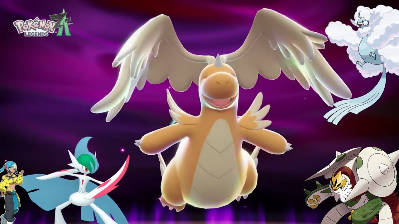 Pokémon Legends ZA | MegaStarmie, MegaTyranitar, MegaDragonite Bosses