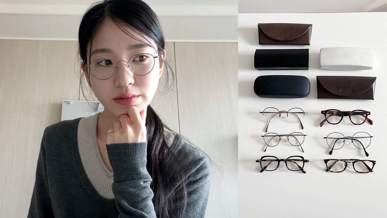 안경 쇼핑 + 소장품 소개와 안경원, 구매 방법 추천까지..  (메탈테, 뿔테, 반무테)