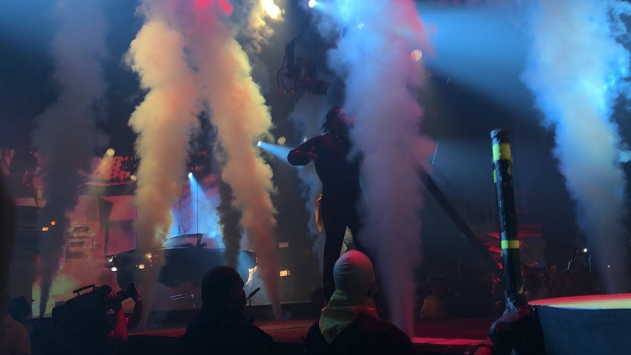9 - Mosh Instruction Video & Wild for the Night - A$AP Rocky (Injured Generation Tour Live NC '19)