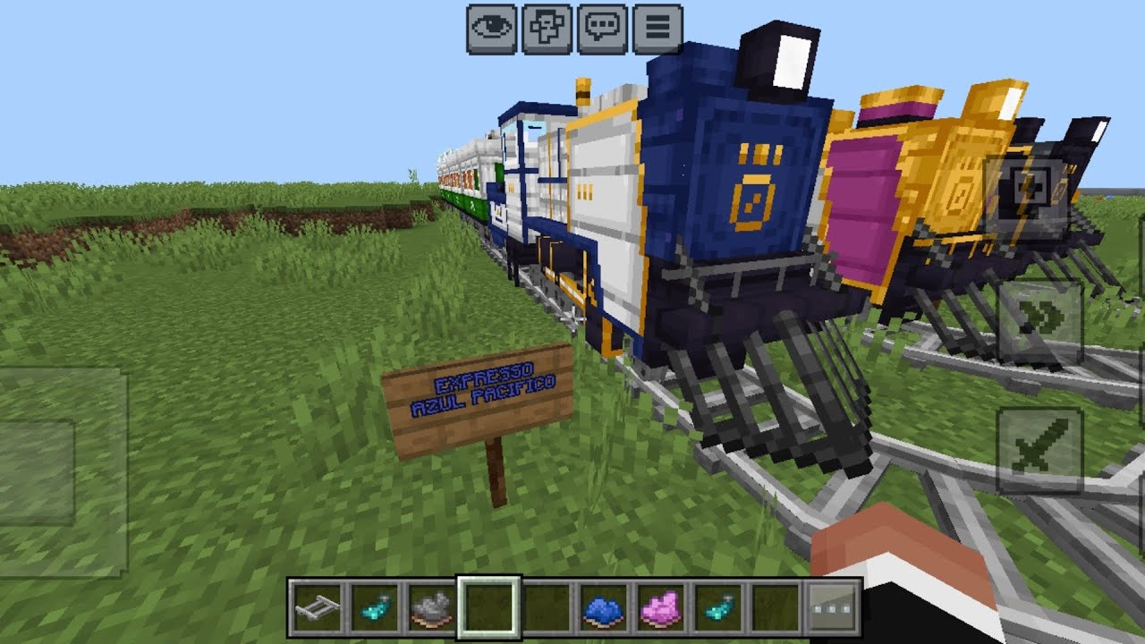 i got a free wolrd in marketplace and i modfied with @podcrash trains addon:)