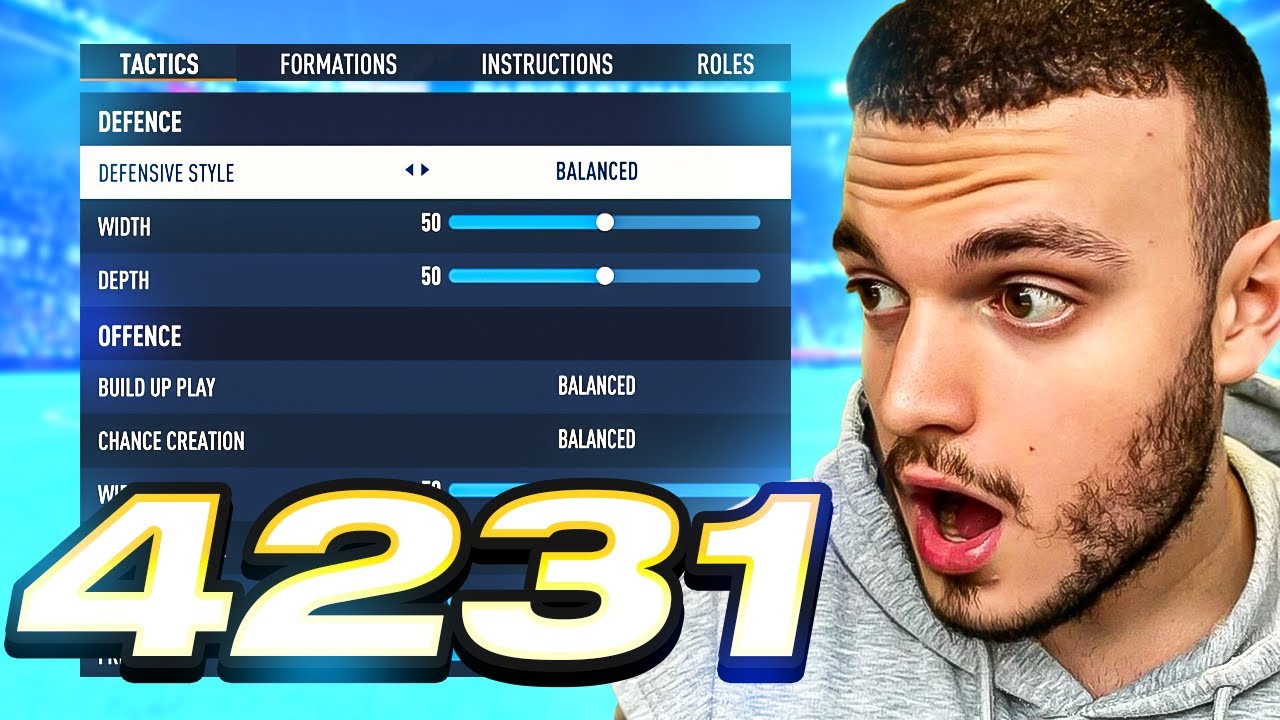 4231 Is Meta Again 🥶😨 Best Fifa 23 Custom Tactics 🚨
