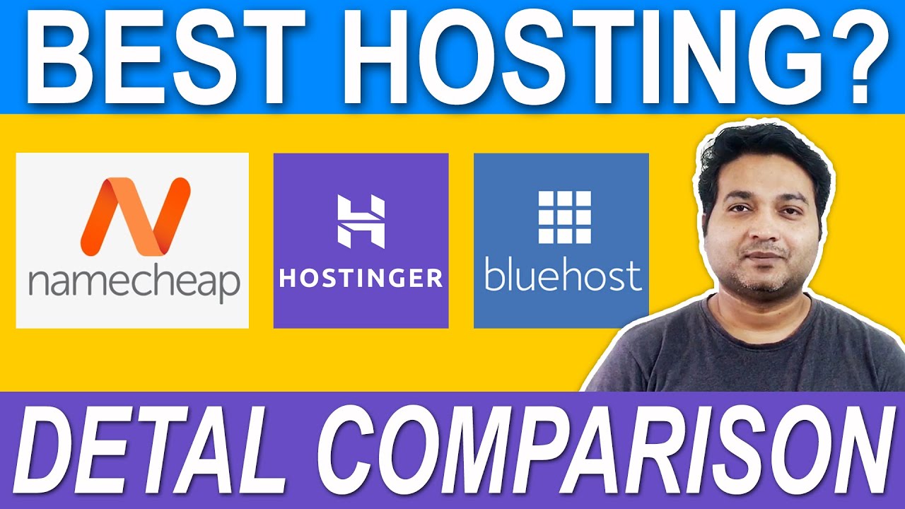 Best Web Hosting For WordPress | Best Website Hosting | Hostinger vs Bluehost vs Namecheap