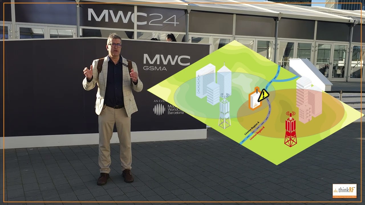 Look What I Found Yesterday! MWC 2024 - Unlicensed base station on top of Vodafone's 5G network!