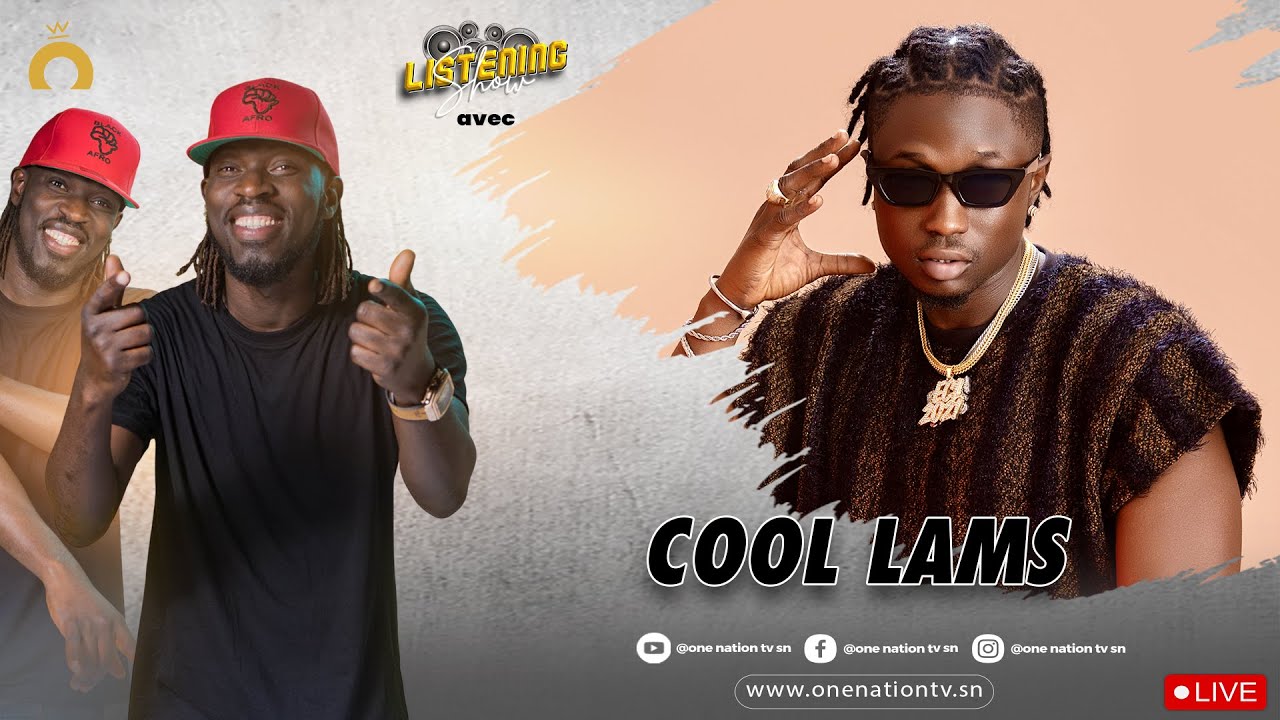 🔴Live: Listening Show avec  Cool Lams