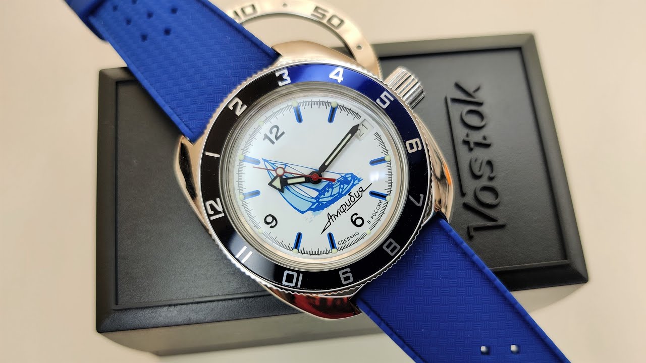 Vostok Amphibia Lake Baikal DIY Mod 710615