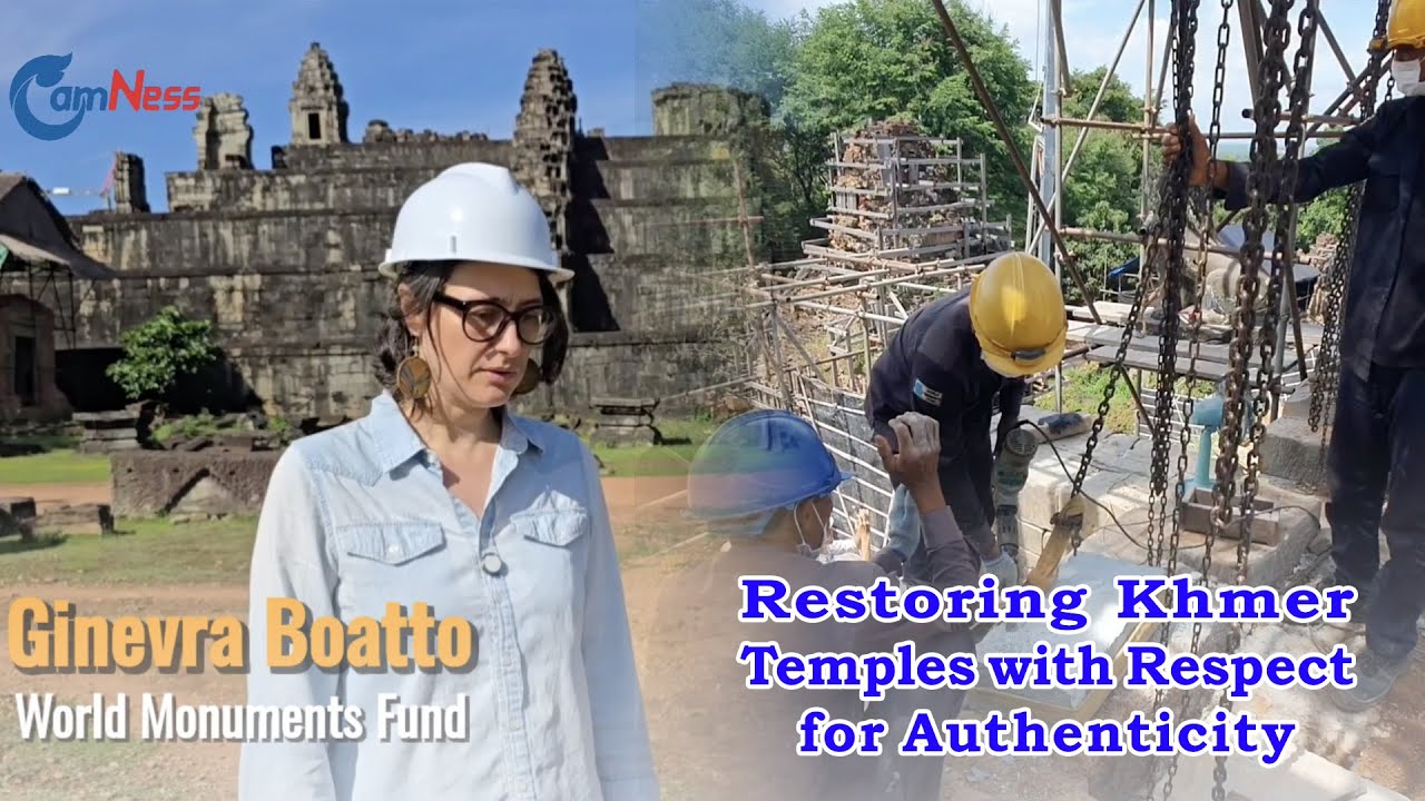 Restoring Khmer Temples with Respect for Authenticity