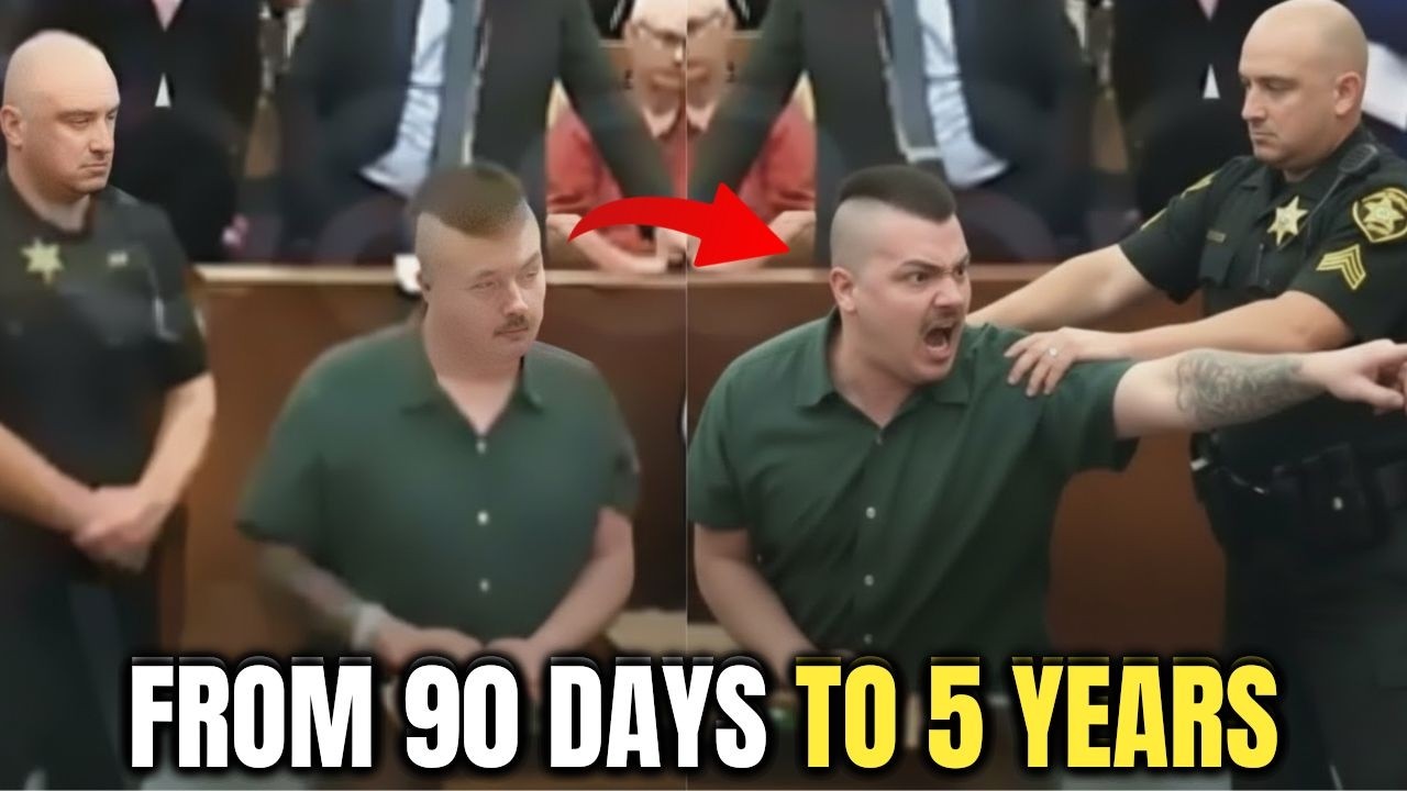 He Expected 90 Days… The Judge Gave Him 5 YEARS (Instant Regret)