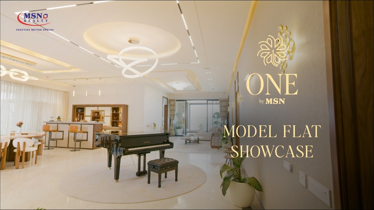 ONE by MSN - 4 BHK Ultra Luxury Model Apartment | Neopolis Hyderabad I 91426 45645