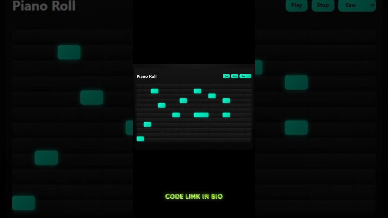 I Built an FL Studio–Style Piano Roll in JavaScript