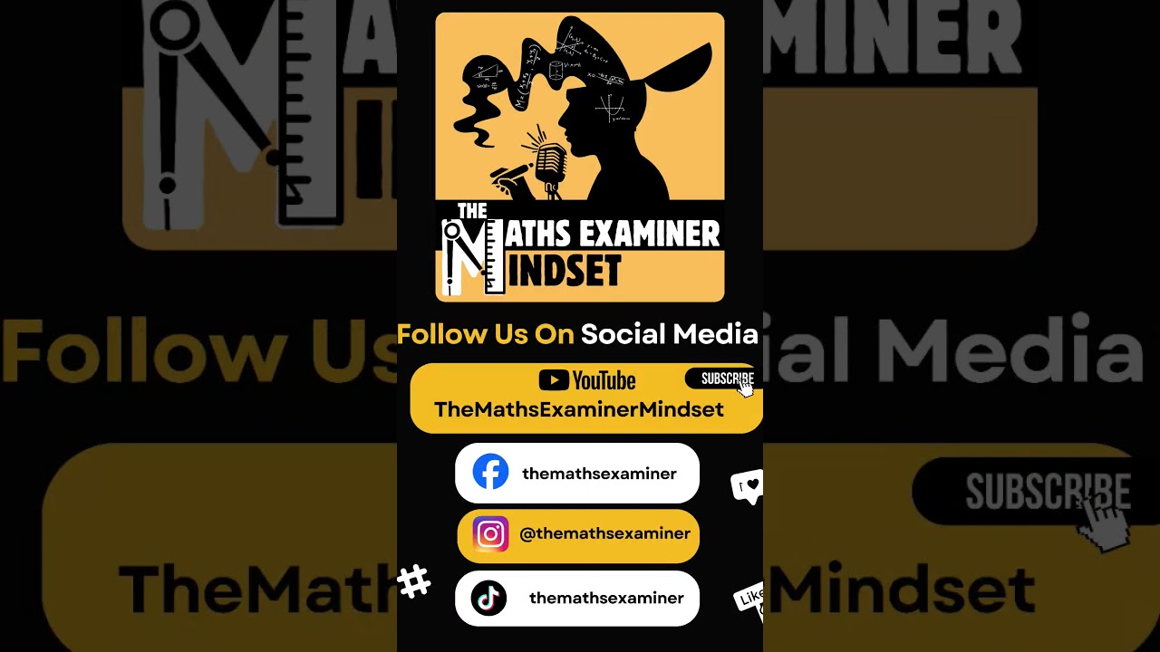 #maths #examiner #mindset. #Master your #mathsgcse papers with a #markscheme