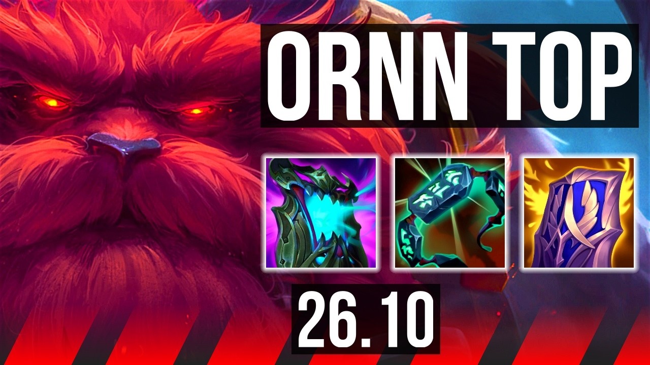 ORNN vs GAREN (TOP) | EUW Master | 26.10