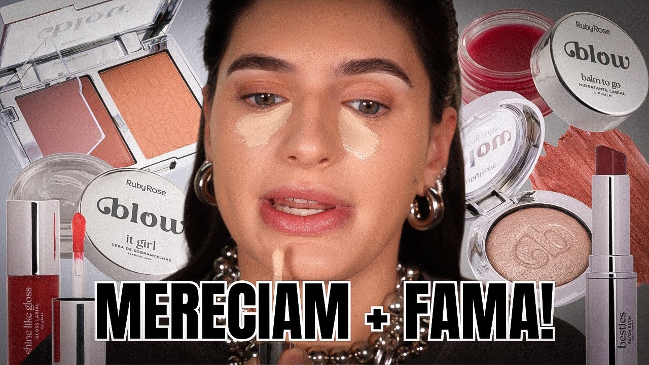 testei PRODUTOS QUE NINGUEM FALA da linha BLOW de Ruby Rose! 😳