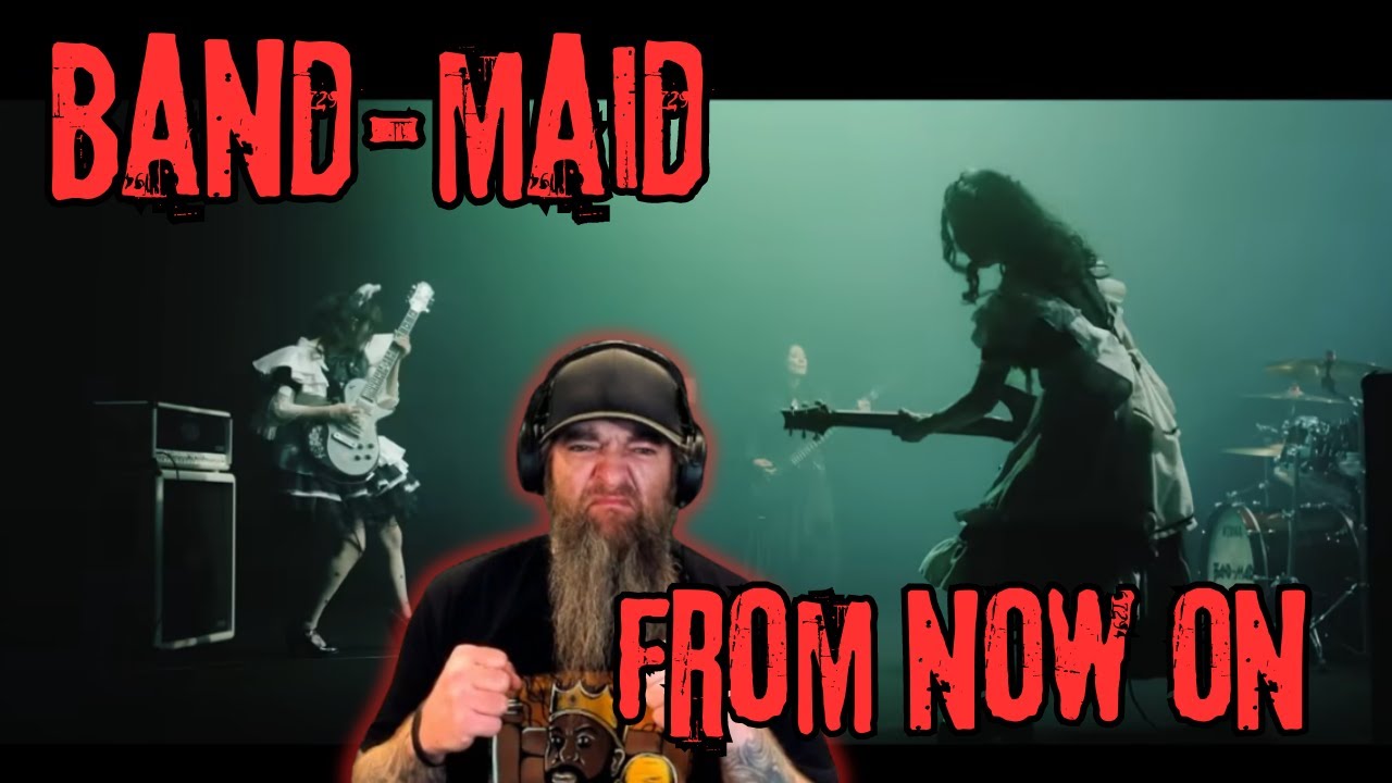 BAND-MAID / from now on MUSIC VIDEO REACTION!