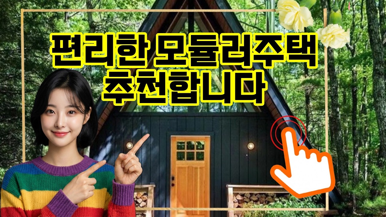 ❤️추천 모듈러주택 🌿내 집을 간편하게! 모듈러주택으로 꿈의 소형 목조주택 완성🏡