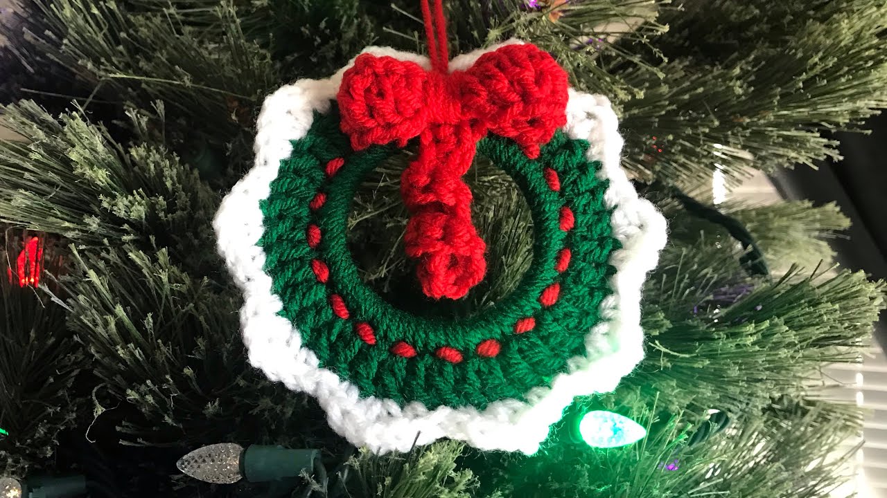 How to crochet a Christmas ornaments #veryeasysimplepattern#