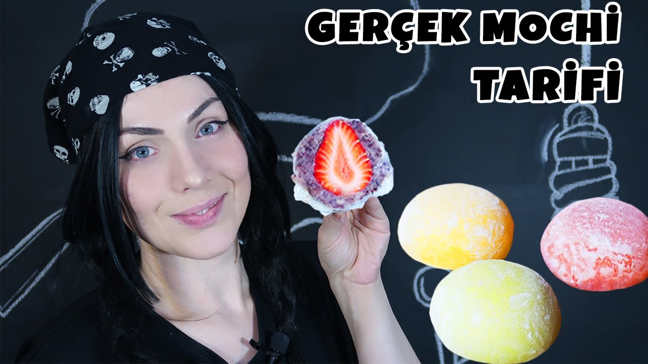 GERÇEK MOCHİ YAPIMI | Daifuku Mochi, Dondurmalı Mochi | Çok Kolay Mochi Tarifi