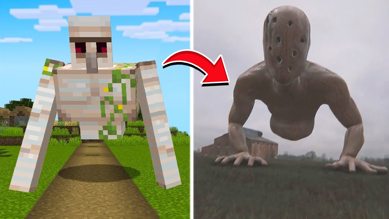 Minecraft MOBS im ECHTEN LEBEN GEFUNDEN! 😨