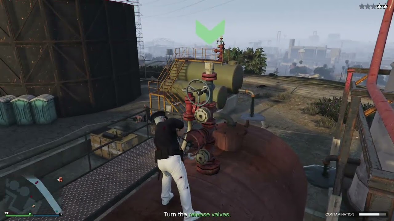 GTA V Salvage Yard Robbery, The Podium Robbery, LSDS Disguises