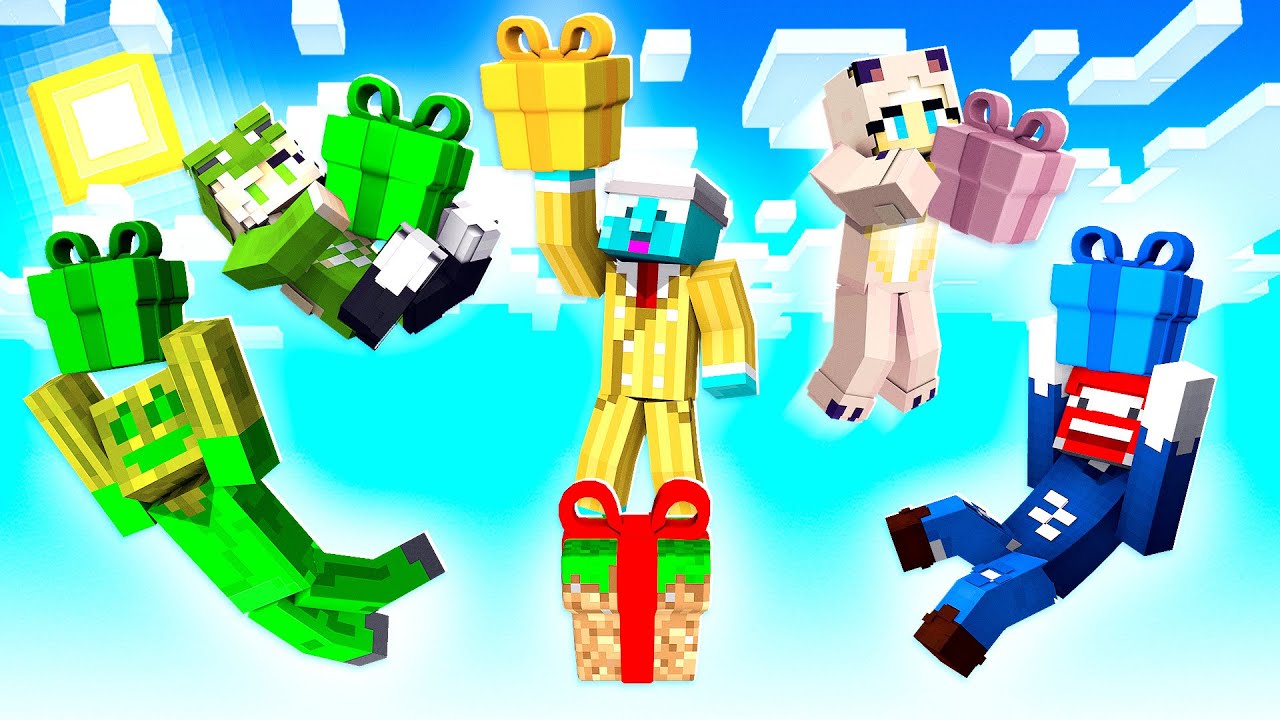 ICH GEBE MEINEN FREUNDEN PRANK GESCHENKE! - Minecraft Freunde 2