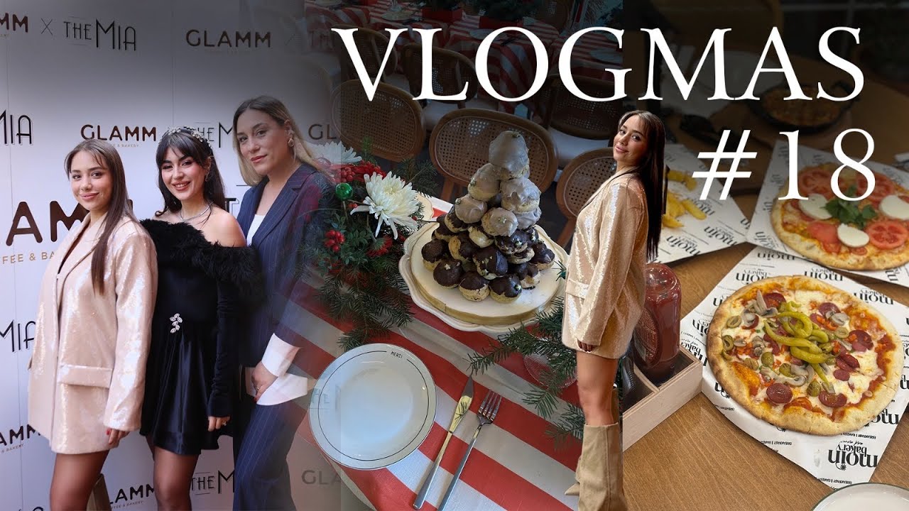 Vlogmas#18: Yoğun Bir Gün| Marka Etkinliği, Etkinlik Sonramız, Cilt Bakımı ve Gün Sonu Sohbeti