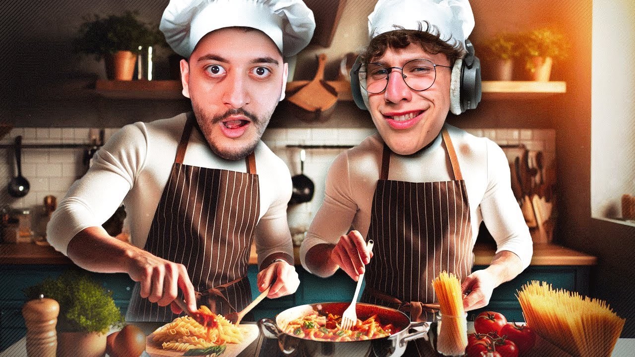 NICO e LEU IN CUCINA... MA SONO LE 6:00 DI MATTINA