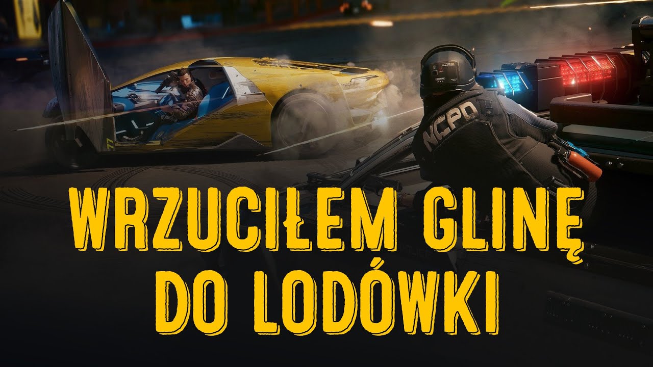 Wrzuciłem glinę do lodówki. Test policji - Cyberpunk 2077