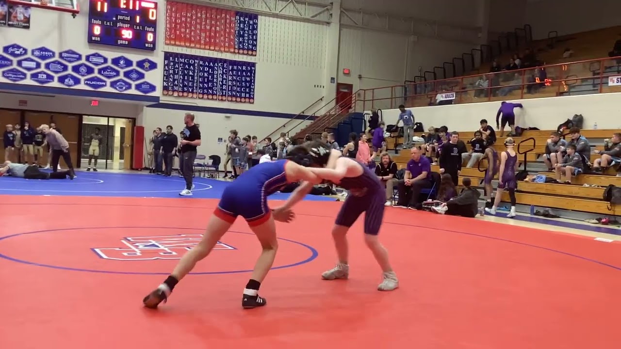90 Harlow, Austin v Wolke, W (Brownsburg East MS) 02-25-26 L  PIN 1:34
