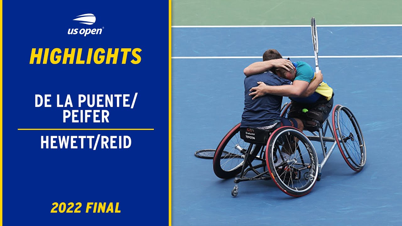 De la Puente/Peifer vs. Hewett/Reid Highlights | 2022 US Open Final
