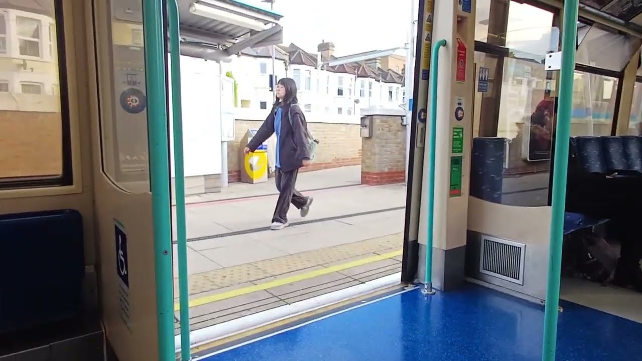 Journey on the Docklands Light Railway B07 Stock To Lewisham