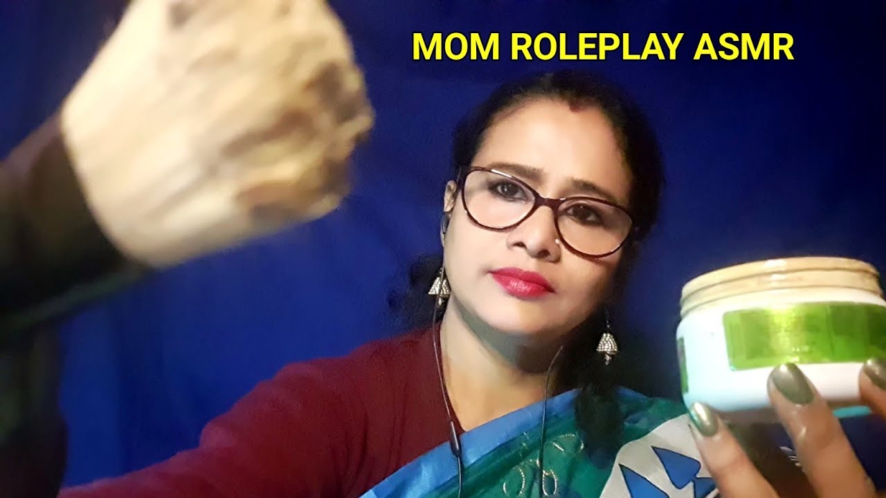 ASMR~ Mom's Spa Facial Treatment( whispering + Skincare + massage) | Dearly ASMR|