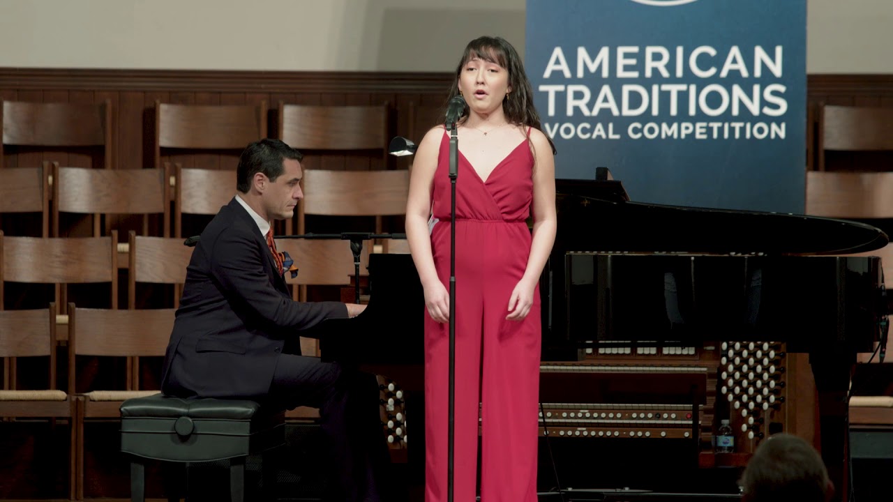 Hanna Frampton sings I Am In Need Of Music by Ben Moore, accompanied by David Shenton