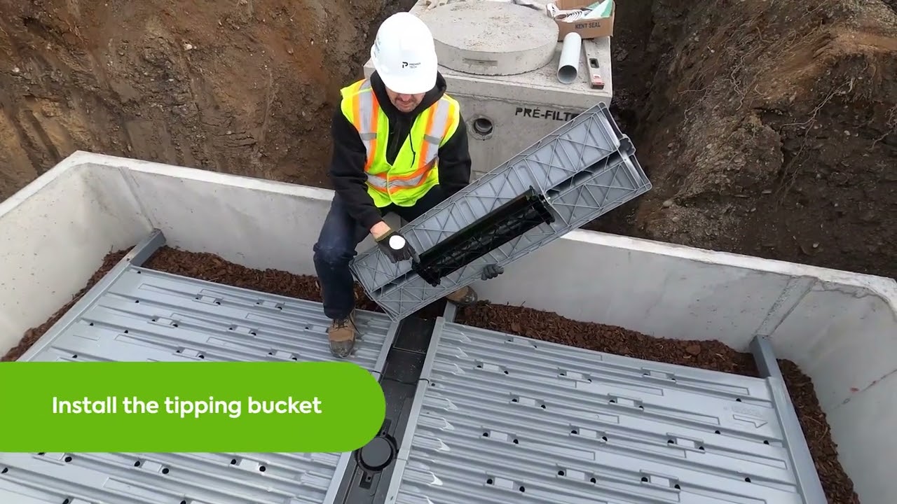 Ecoflo concrete bi-layer models STB-500, 650, and 840 installation guide