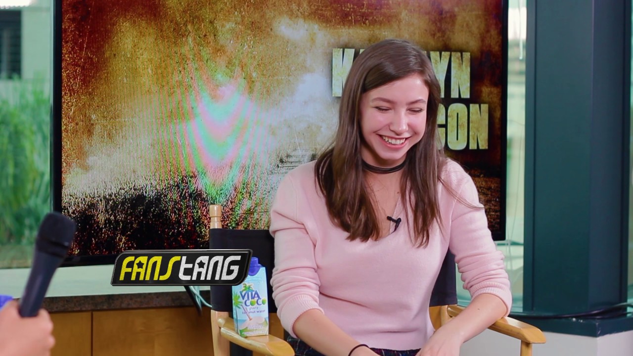 Katelyn Nacon: Enid From The Walking Dead Jokes About Carl Finally 