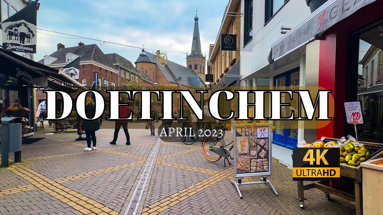 Doetinchem, The Netherlands 🇳🇱 4K Walking Tour
