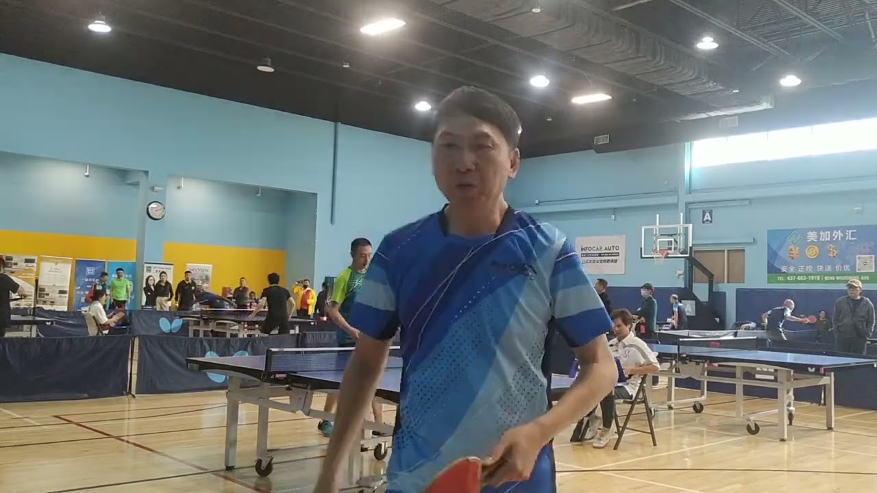 长胶高手徐意斌vs双反高手，长胶刮打威胁大，倒板是关键