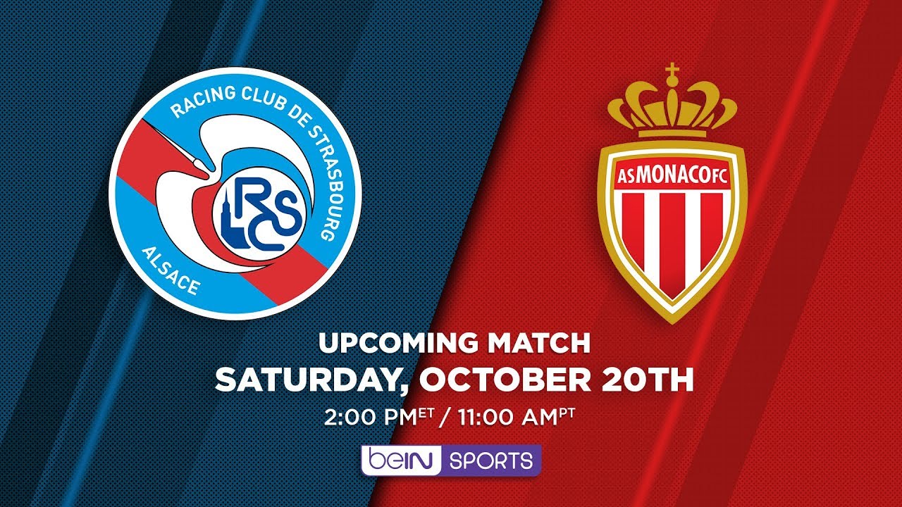 AO VIVO - RC STRASBOURG ALSACE VS AS MONACO (3:00 PM Brasilia)