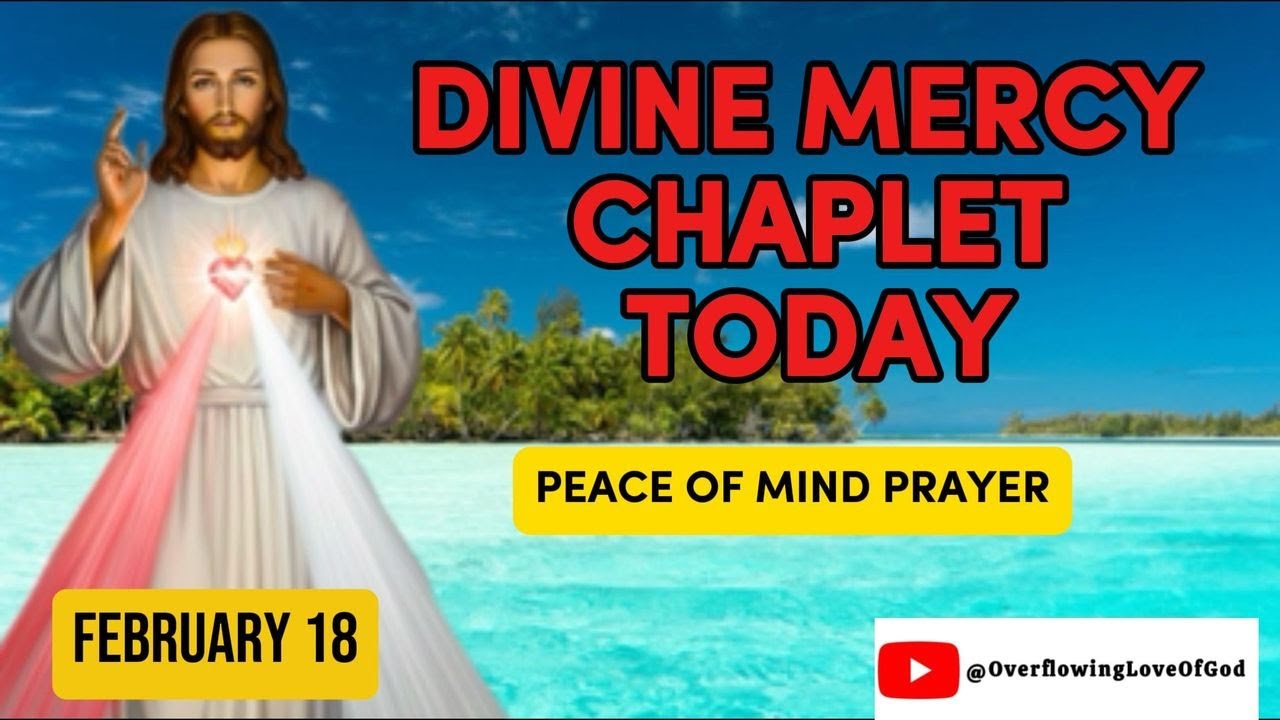 Divine Mercy Chaplet Today | Wednesday LIVE Prayer for Restoration & Favor