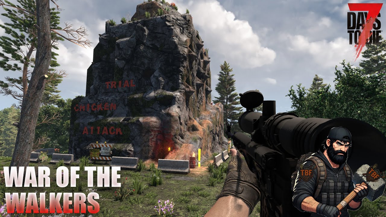 Chicken Run and Horde Hiding! War of the Walkers | E39 | 7 Days to Die