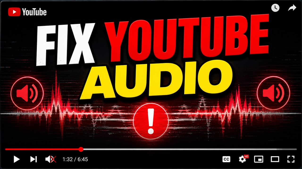 How To Fix YouTube Choppy Audio & Online Video Crackling/Stuttering Sound