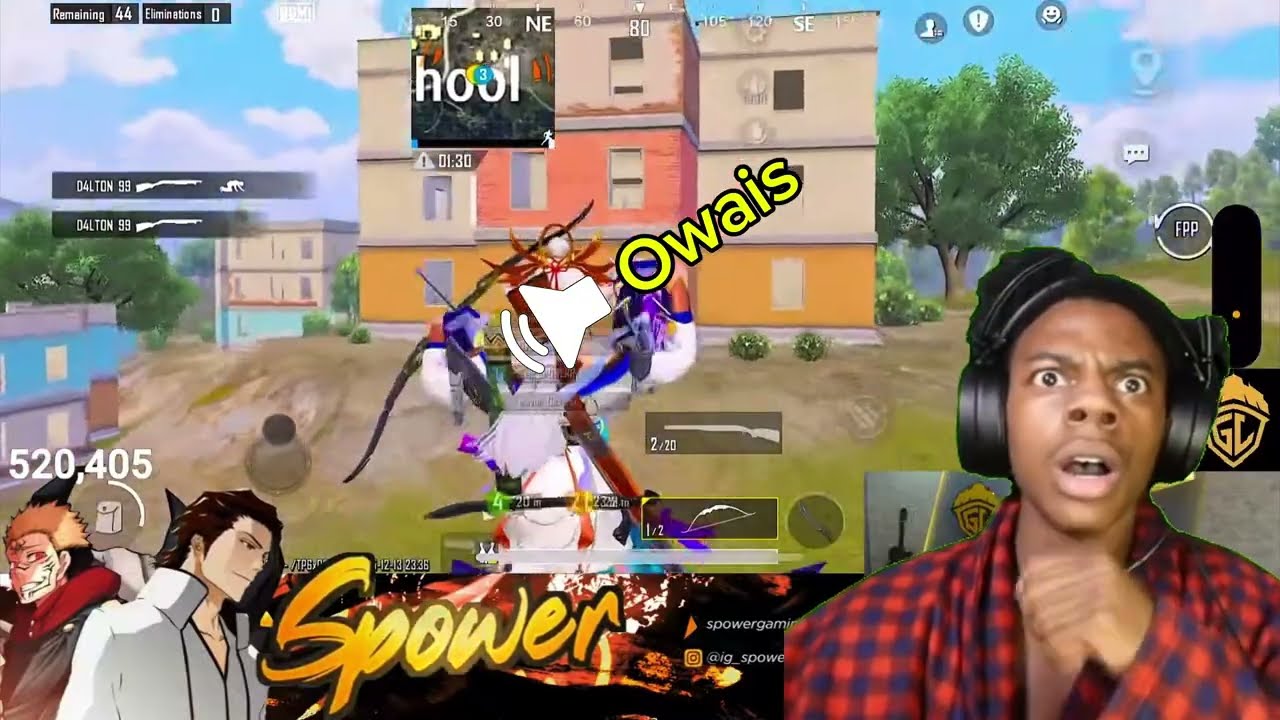 Wmax, Punk, Ninja Jh@t, Vs Spower 💀| #bgmi #spower #punk