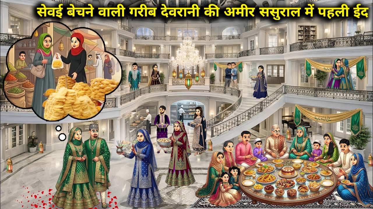 सेवई बेचने वाली गरीब देवरानी की अमीर ससुराल में पहली ईद |The First Eid of the Poor, Vermicelli-Selli