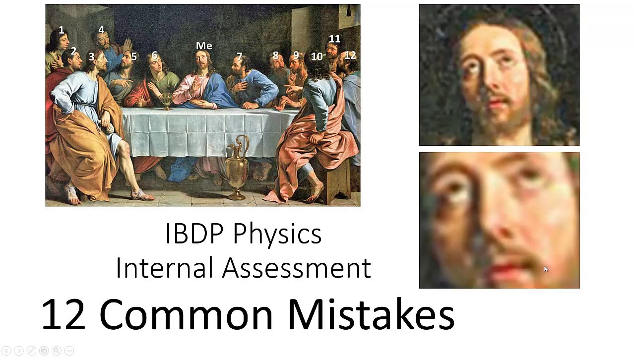 12 Common mistakes in IBDP physics IA