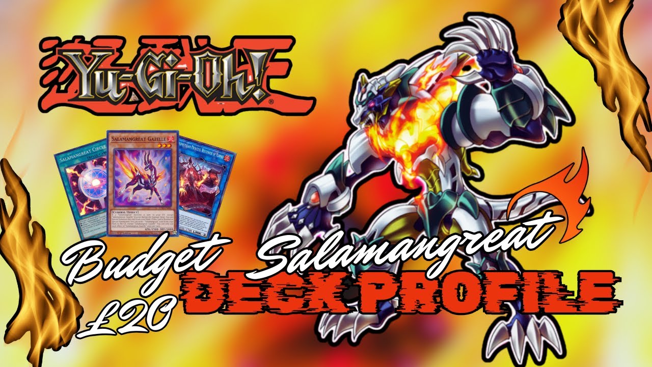 Yugioh *Budget* Salamangreat Deck Profile - Competitive deck for £20?