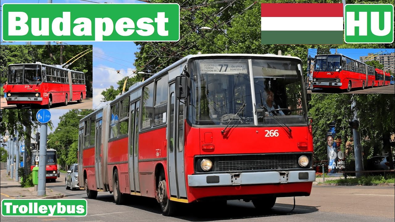 🇭🇺 BUDAPEST TROLLEYBUS | Budapesti trolibusz 2019