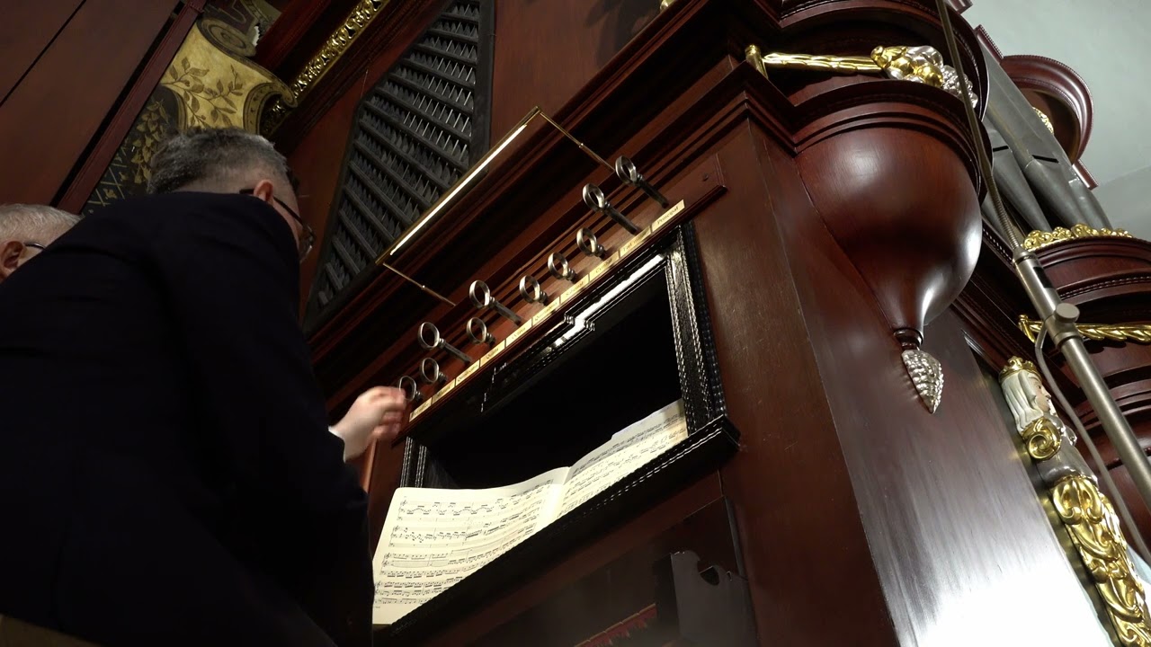 Bach - Toccata - zrekonstruowane barokowe organy Głowińskiego z 1679 roku w Starym Sączu.